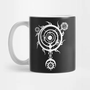 White Spell Magic Circle Mug